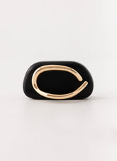 Avenna Clutch Bag - Black