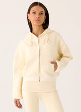 Elio Zip Hoodie - Baby Yellow