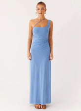 Larisa Maxi Dress - Cornflower Blue