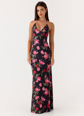 Lorrieanne Maxi Dress - Midnight Bloom