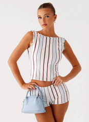 Lydie Mini Bag - Blue