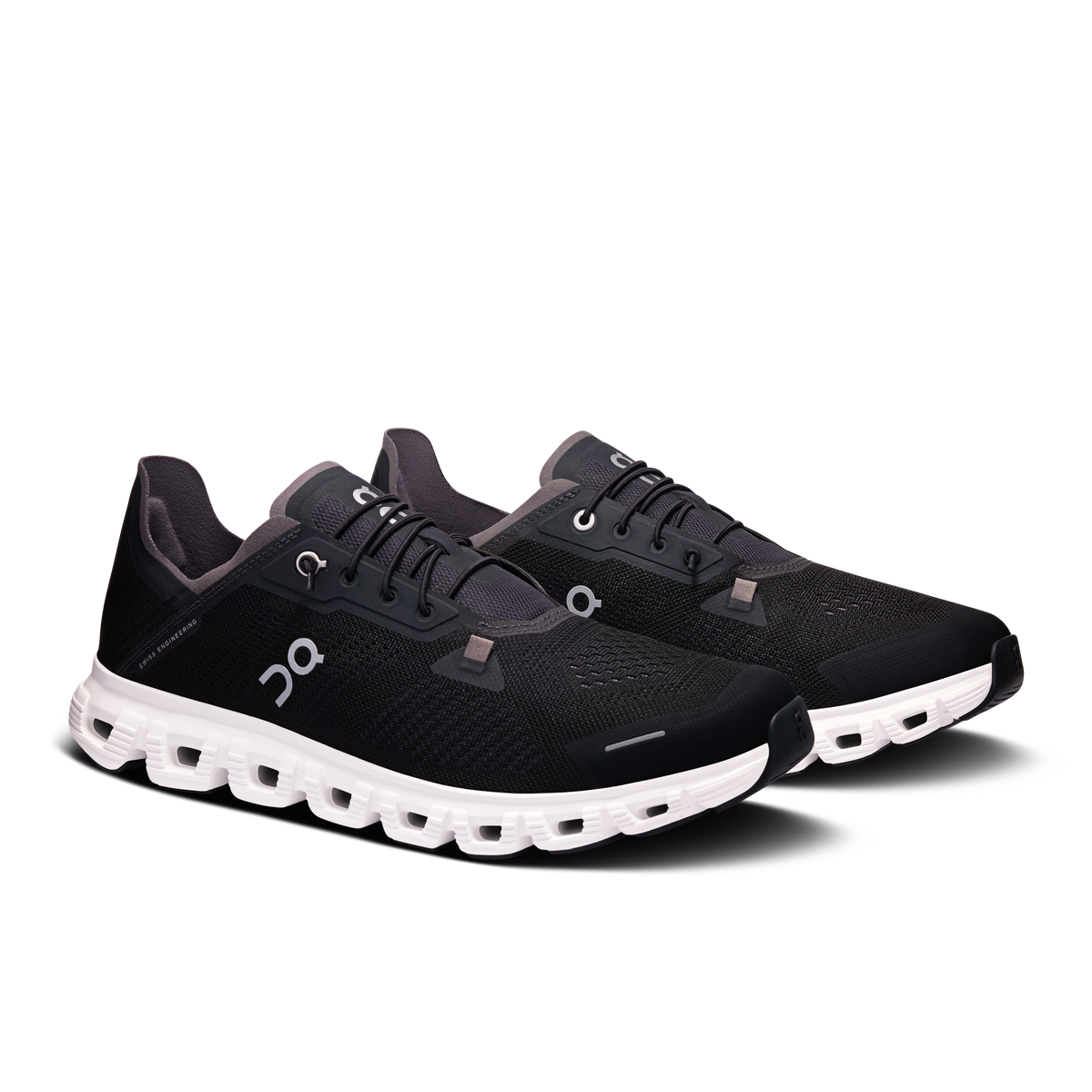 On Running Cloud 6 Coast -Black White
