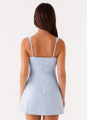 Caia Mini Dress - Blue